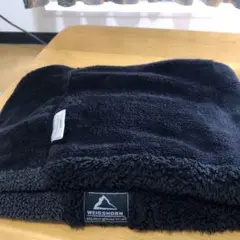 WEISSHORN 黒 フリース ネックウォーマー