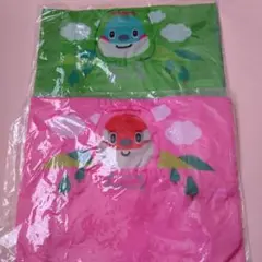未使用品　とれたんず　キャラクター付きデザイン2枚セット