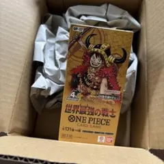 テープ付き】ワンピース カードゲーム 世界最強の戦士 1BOX - メルカリ