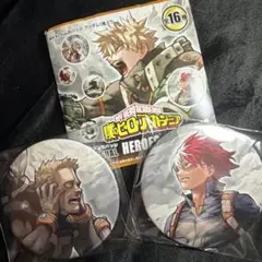 ヒロアカ原画展轟焦凍缶バッジ