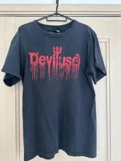 Deviluse ブラック Tシャツ