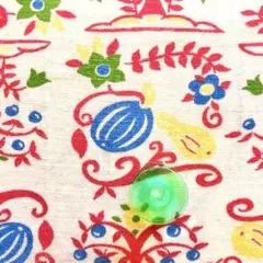 ヴィンテージフィードサック 1/8サイズ F149