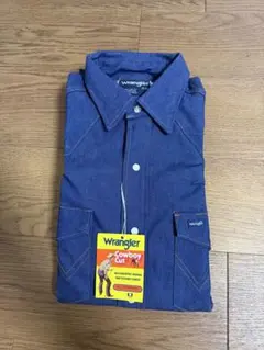 80’sラングラー Wrangler ウエスタンシャツ70127MW アメリカ製