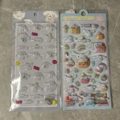 サンリオ　シナモン　ボンボンシール　立体シール