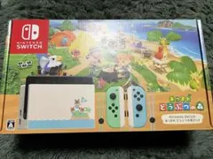 美品　Nintendo Switch あつまれどうぶつの森セット　初期化済