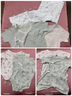 ベビー肌着 50～60cm8枚セット