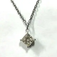 超大粒2カラット VS1 Ptダイヤモンドネックレストップ　中央宝石鑑定書