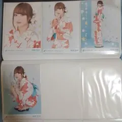 乃木坂46　生写真　梅澤美波　2018 浴衣　4種