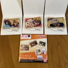 ジョジョの奇妙な冒険　５部 フォトスタンドアクリルキーホルダー 黄金の風