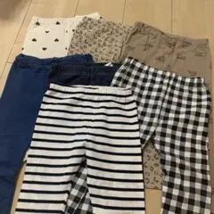10分丈レギンス 7点セット 90
