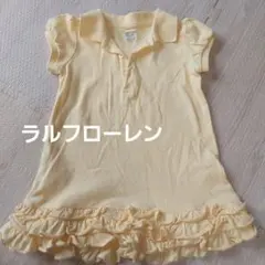 Ralph Lauren イエローワンピース 24M 90/52
