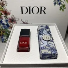 Dior ノベルティ　口紅　ネイル