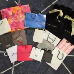 ブランド紙製ショッパーセット