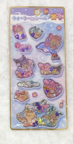 正規品　サンリオキャラクター 日焼け ウォーターinシール