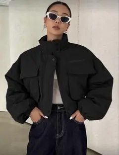 SHEIN ジャケット 黒