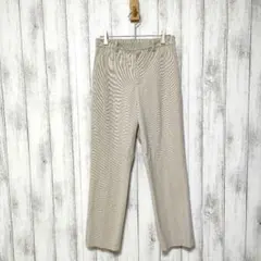 UNIQLO ユニクロ (M)　EZYアンクルパンツ　チェック　ストレッチ