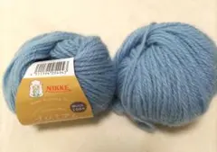 NIKKE プレミアムウール 水色 2個セット