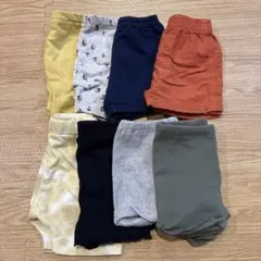 ベビー服 短パン　パンツセット ベビー服まとめ売り　子供夏服　8枚セット