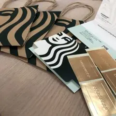 【セット】スタバ 紙袋 カードケース シール ステッカー