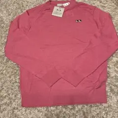 新品.未使用　UNIQLO✖️アニヤ ピンク セーター 160