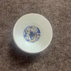青と金の装飾 陶器 茶3碗