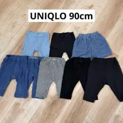 UNIQLO 90cm 五分丈・七分丈レギンス8点セット