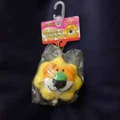 たべっこどうぶつ　ライオン　マスコットリールキーホルダー　たべっ子どうぶつ