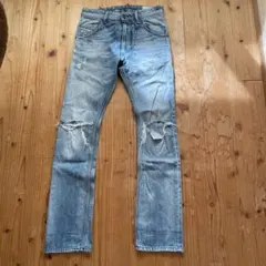 テーパード デニム