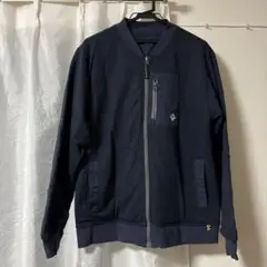 gym master ストライプ ジャケット ネイビー　リバーシブル