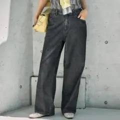 YU様 LEPSIM スースーデニムストレートパンツ