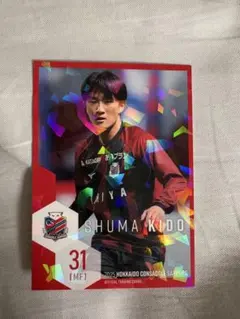 北海道コンサドーレ札幌　木戸柊摩　トレカ　パラレル