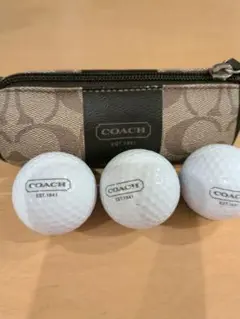 コーチ　ゴルフボール入れ　美品 Amazon.co.jp: [コーチ] COACH ゴルフボールケース ポーチ