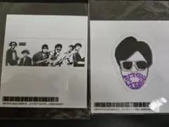 ジュースごくごく倶楽部　ステッカー　2枚セット　マユリカ阪本