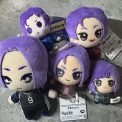 ブルーロック ちびぐるみ ぬいぐるみ マスコット 5種セット 御影玲王 セット