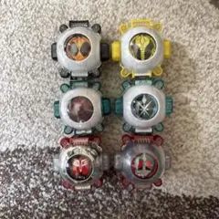 仮面ライダー変身ベルト用アイテム 6個セット