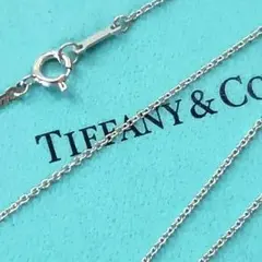美品 TIFFANY&Co. ネックレス チェーン 約40cm SV925のサムネイル