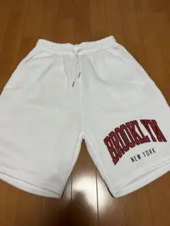 SHEIN BROOKLYN ショートパンツ ホワイト Lのサムネイル