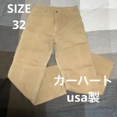 vintage アメリカ製 カーハート ダブルニーパンツ ワーク usa製