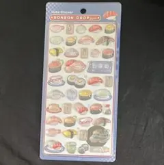 未使用　ボンボンドロップシール　和柄　寿司　正規品