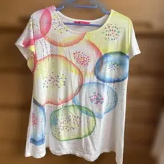 値下げ‼️graniph グラニフ 半袖 Tシャツ 水彩風デザインのサムネイル