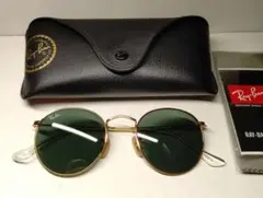 レイバン美品ラウンド型 サングラス モデル芸能人多数御用達