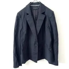 アンクライン テーラードジャケット 長袖 無地 12 L~XL 黒 スーツのサムネイル