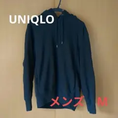 美品✨️UNIQLO　ブラック フード付きパーカーMサイズ