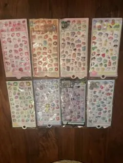 【大人気】3D 立体　ぷくぷく　シール詰め合わせ（8枚セット）