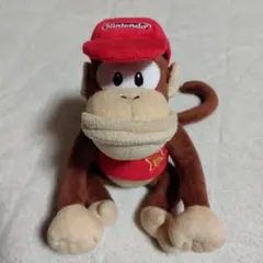 スーパーマリオ　ディディーコング　 Sサイズぬいぐるみ
