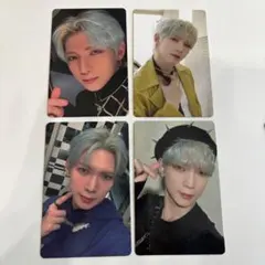 ヨサン　トレカ　ATEEZ アチズ　MOVEMENT タワレコ　4枚セット