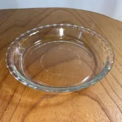 昭和レトロ　パイレックス　Pyrex 耐熱皿　パイ皿　4枚　縁飾り イワキガラスのサムネイル