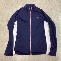 SC371 FILA ネイビー ジャージ LL 薄手　メンズ