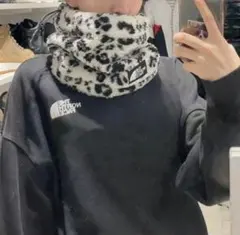 ノースフェイス　男女兼用　フリーサイズ　ネックウォーマー レオパード