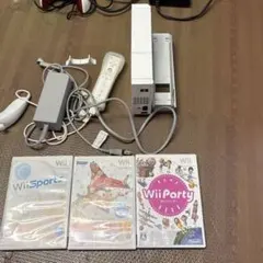 Nintendo Wii 本体 ソフト2本付き - メルカリ